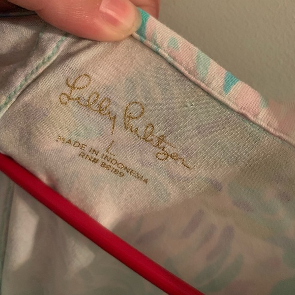 Lilly Pulitzer UPF 5 Quincey Shell of a Party Dress - Picture 4 of 6